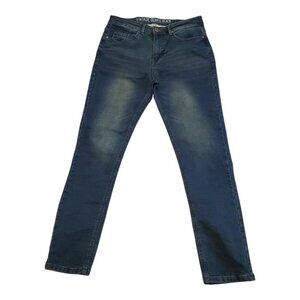 VGB VINTAGE GENES BLACK Men's Sz 30 x 30 Blue Slim Fit Stretch Jeans